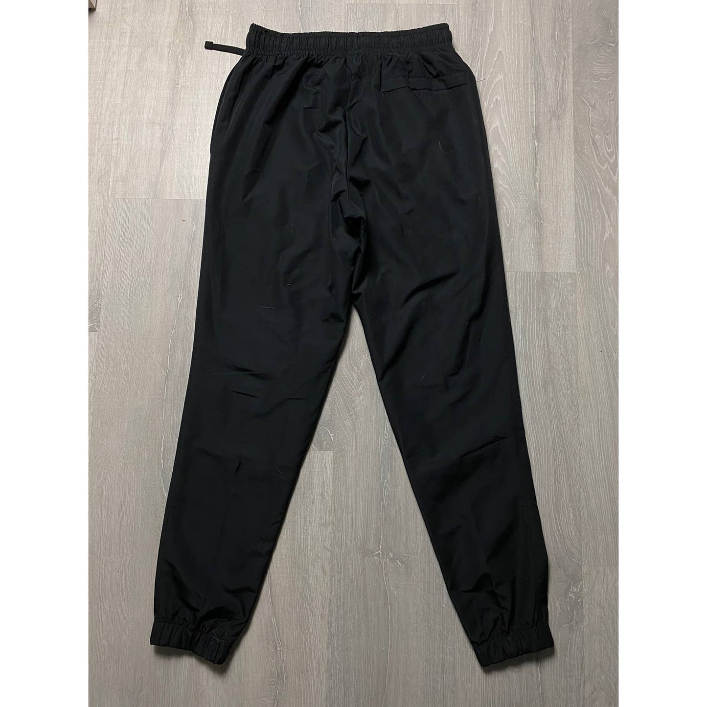 Nike vintage black track pants small swoosh spell out