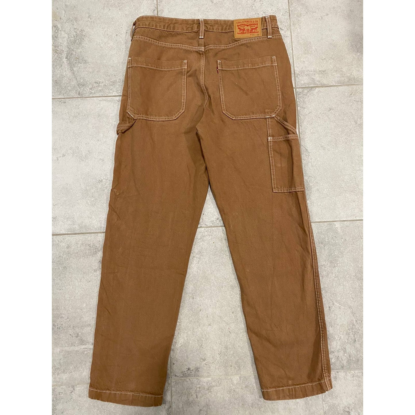 Levi’s vintage brown cargo jeans denim pants