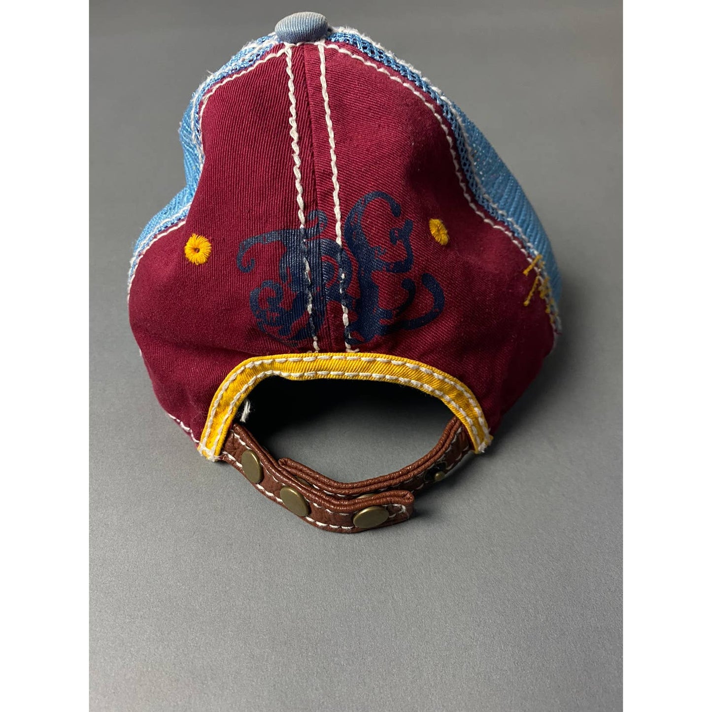 True Religion vintage multi color cap hat