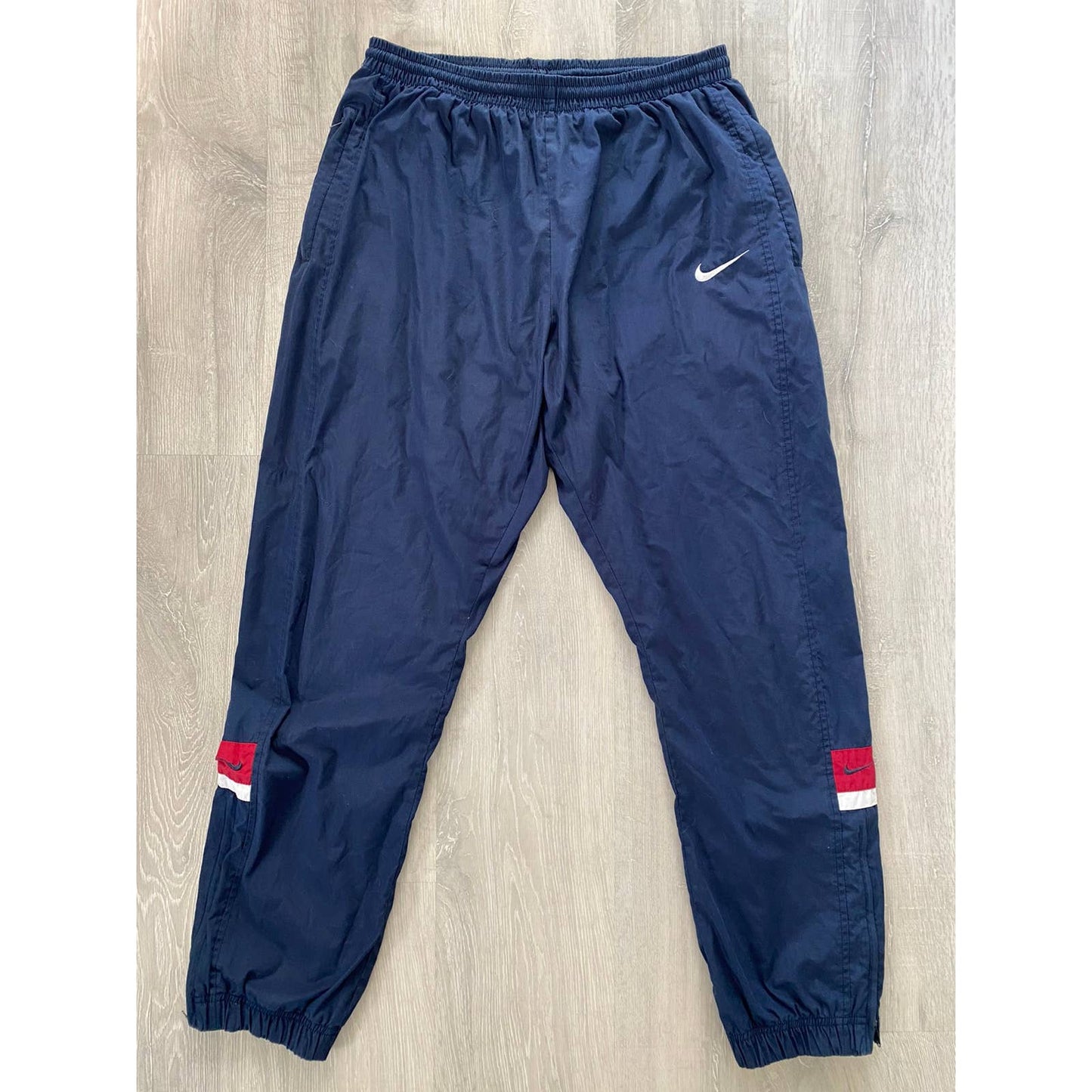 90s Nike vintage navy track pants small swoosh