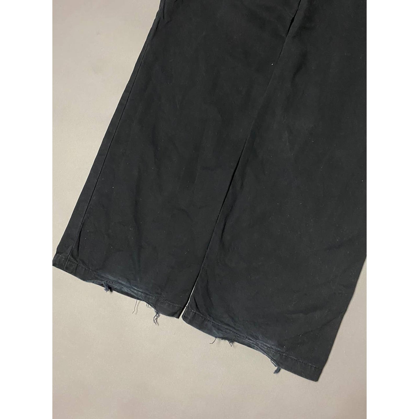 90s Yves Saint Laurent vintage black YSL logo chino pants