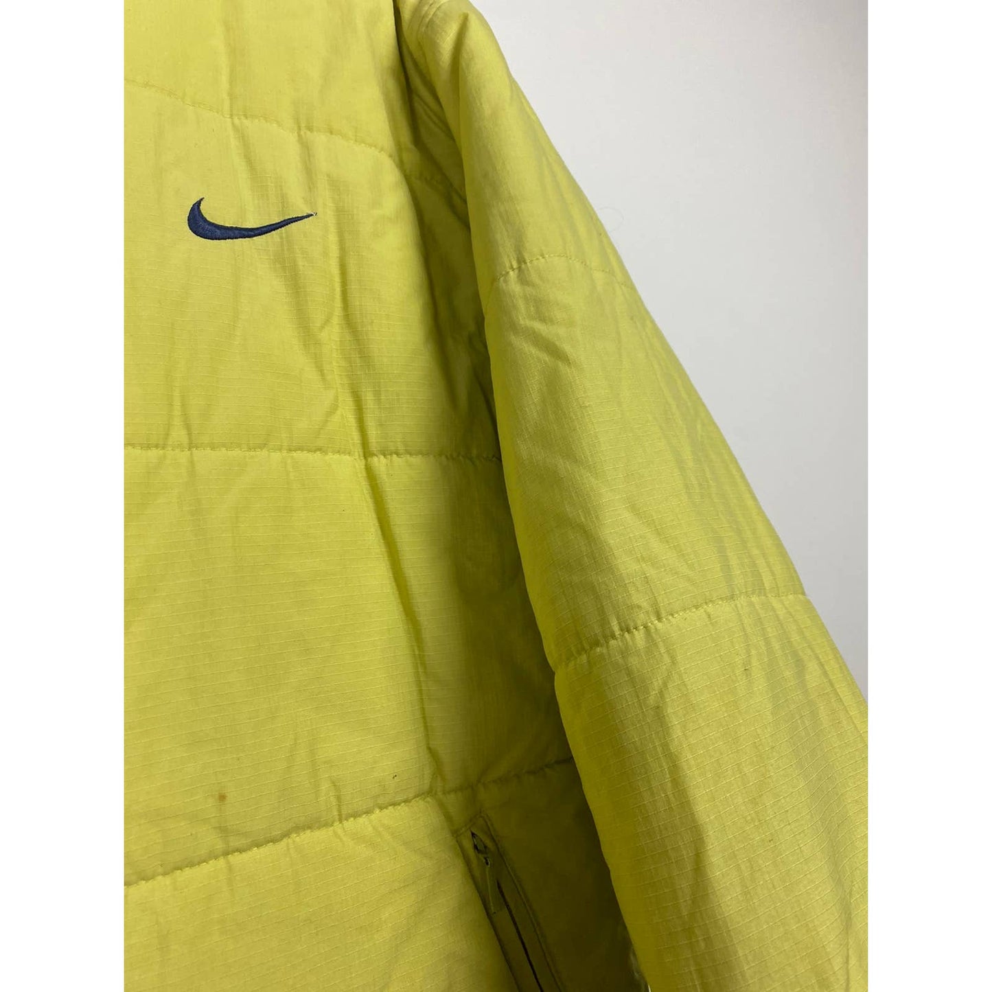 90s Nike vintage spell out puffer jacket big logo