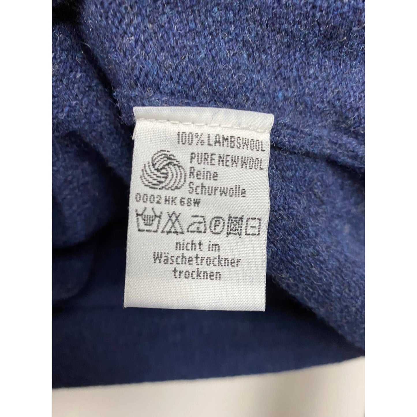 Yves Saint Laurent vintage sweater YSL knitwear navy jumper