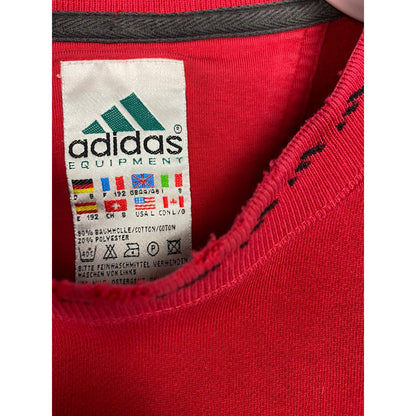 Adidas EQT Equipment vintage 90s sweatshirt crewneck red