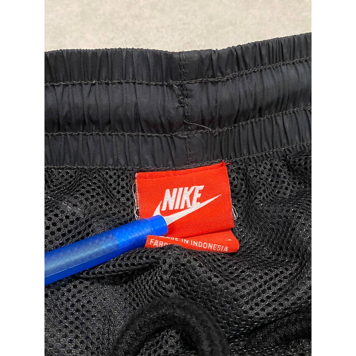 Nike vintage black track pants small swoosh 2000s