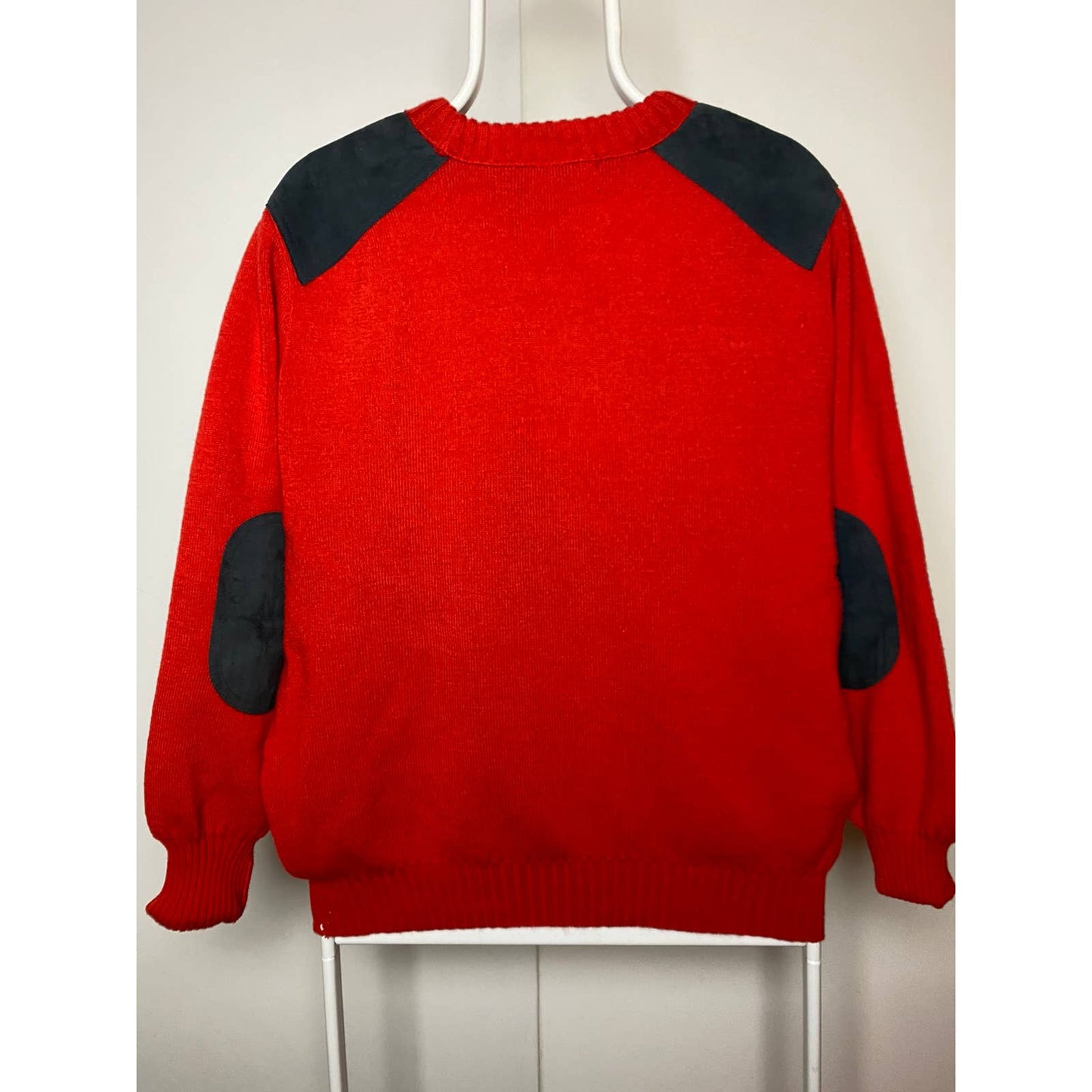 Burberry vintage red sweater small logo