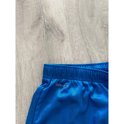 Nike vintage blue shorts track pant small swoosh