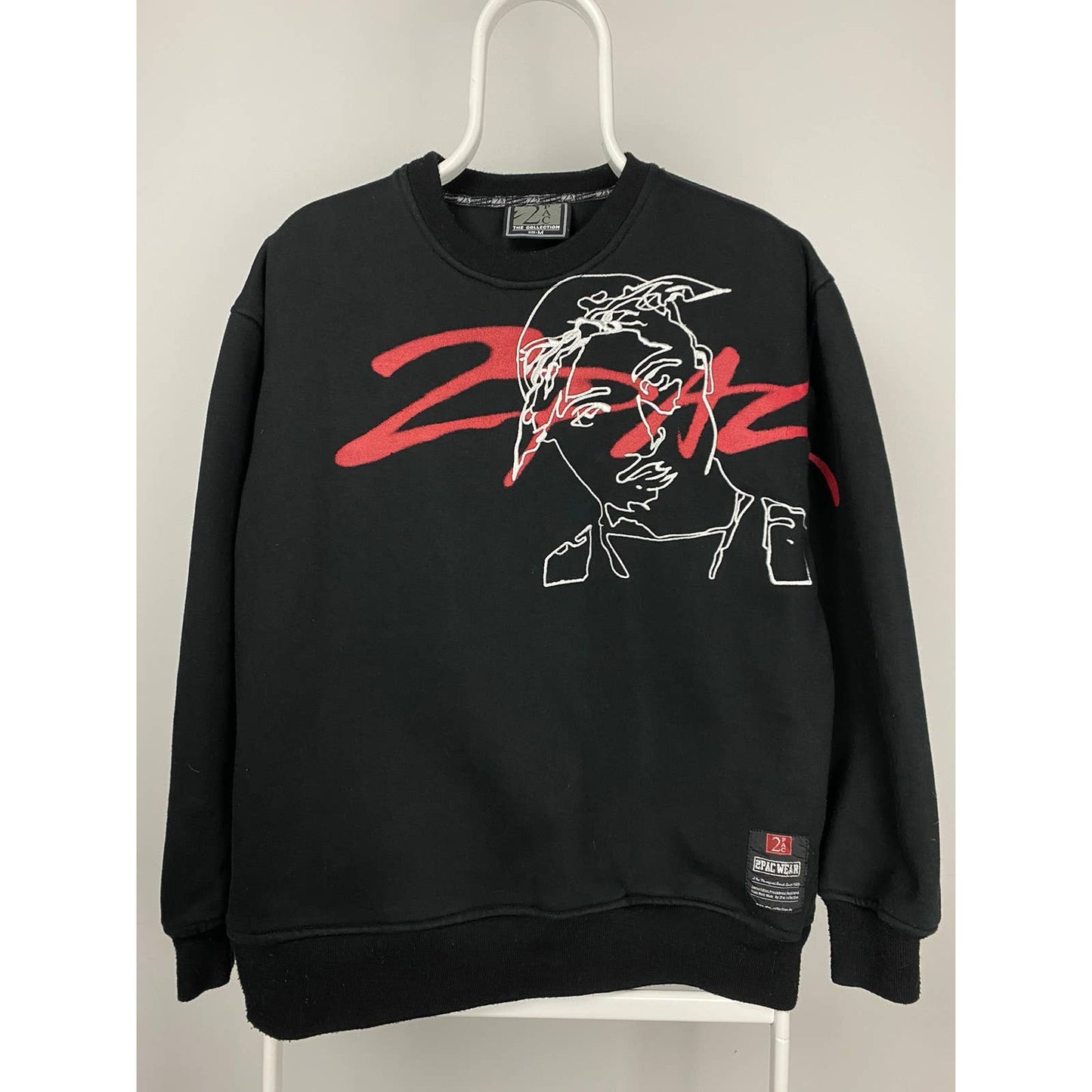 2Pac vintage black sweatshirt tupac the collection thug
