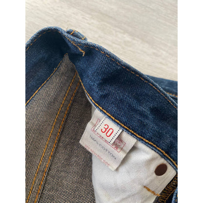 Evisu Japan vintage navy jeans denim pants baby logo