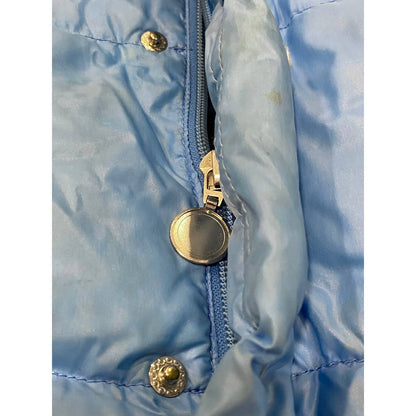 90s Moncler vintage baby blue puffer jacket