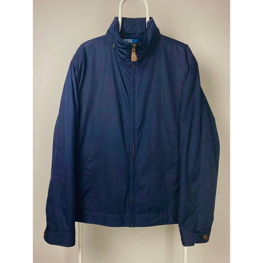 Polo Ralph Lauren vintage navy light jacket with hidden hood