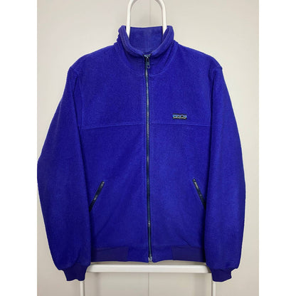 Patagonia vintage purple fleece full zip made in USA