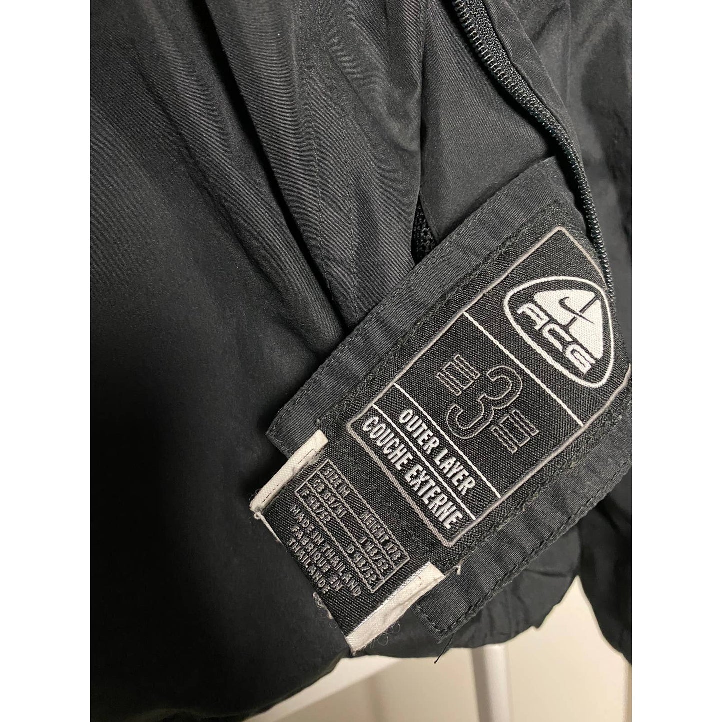 Nike ACG vintage reversible jacket fleece black 2000s