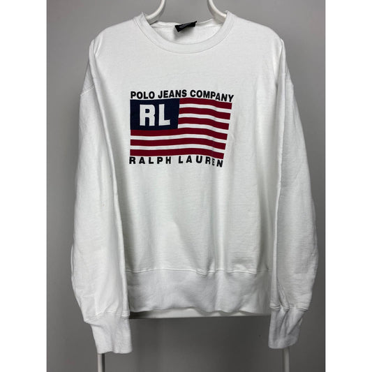 Polo Ralph Lauren big USA flag logo sweatshirt