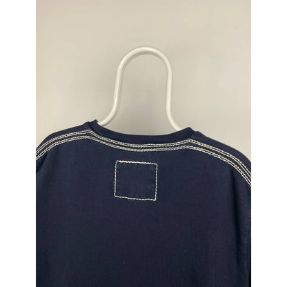 True Religion vintage navy sweatshirt fat stitching Y2K