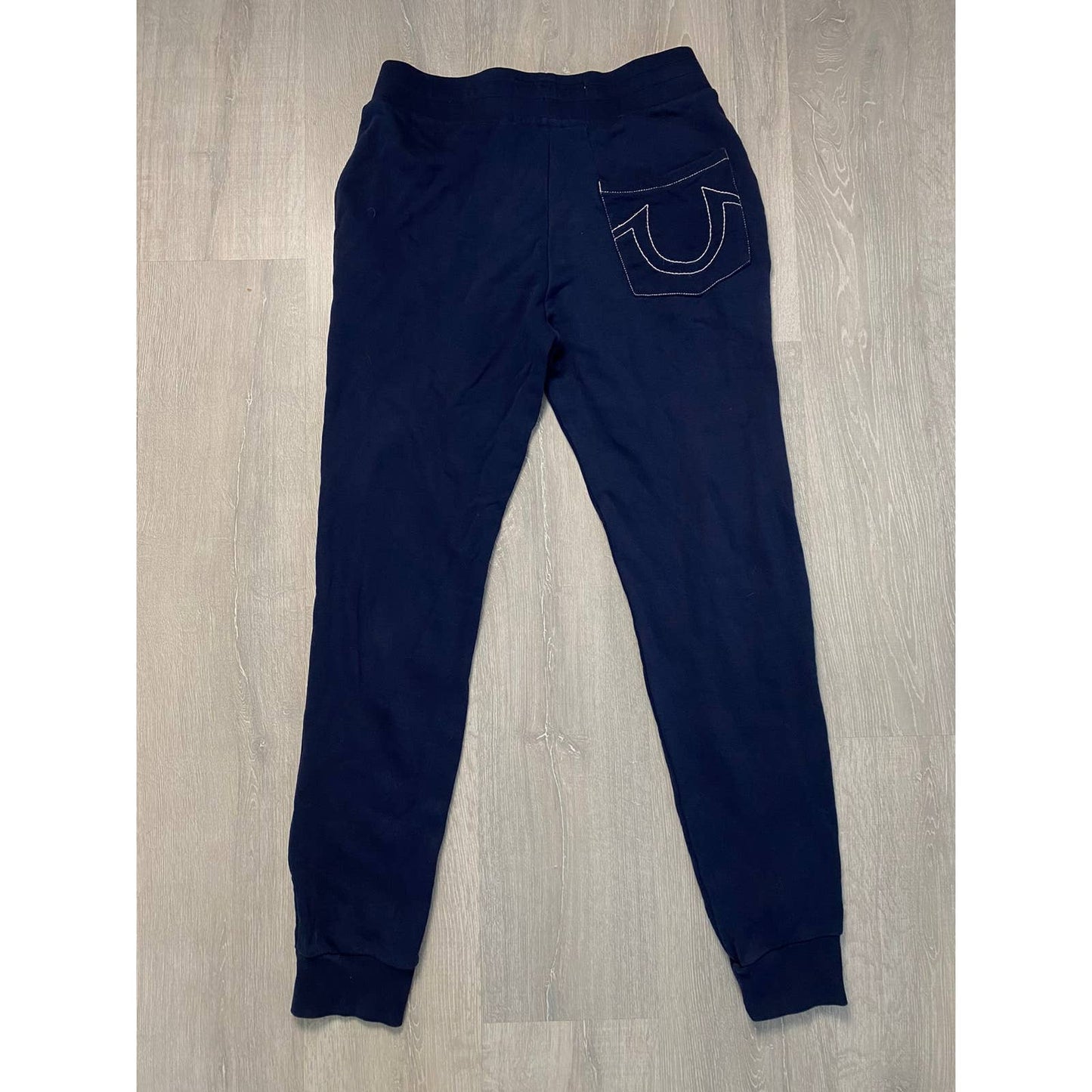 True Religion sweatpants navy vintage style