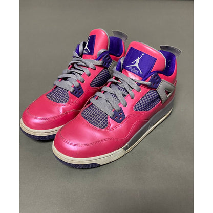 Air Jordan 4 Retro GS Pink Foil vintage aj4 sneakers