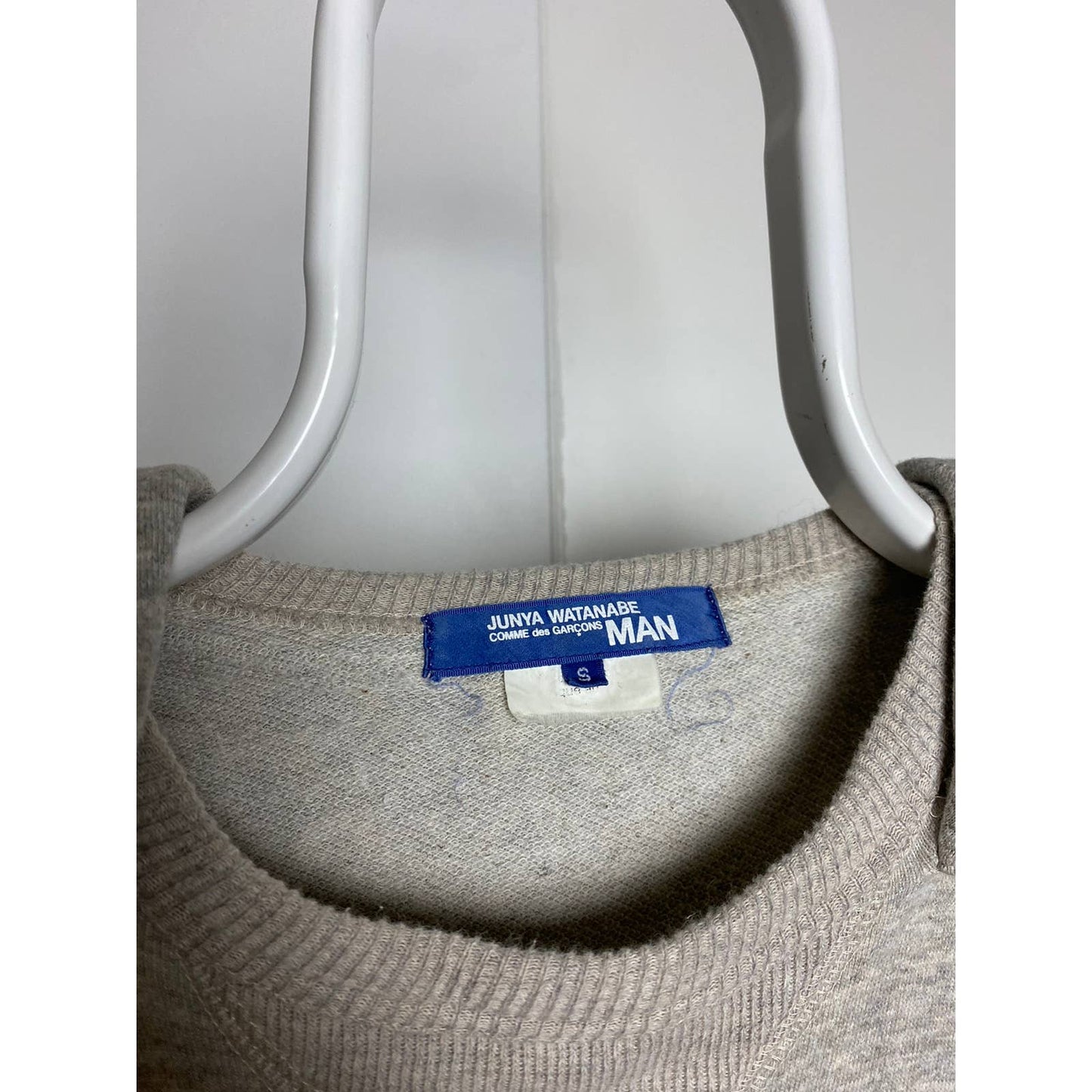 Comme des Garcons x Junya Watanabe basic hoodie grey