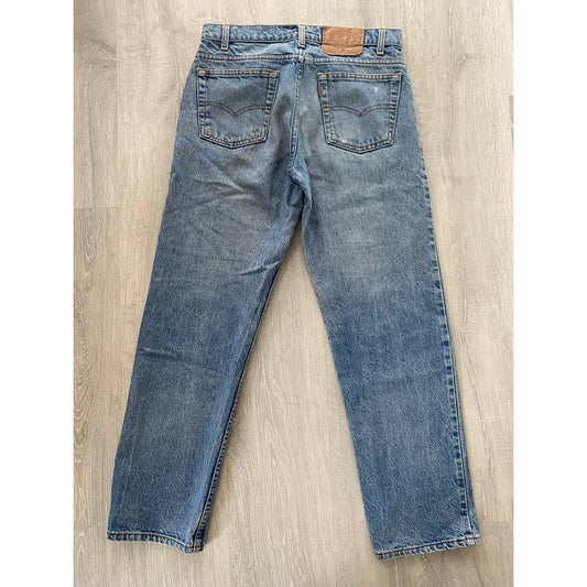 90s Levi’s 506 vintage blue jeans denim pants made in USA
