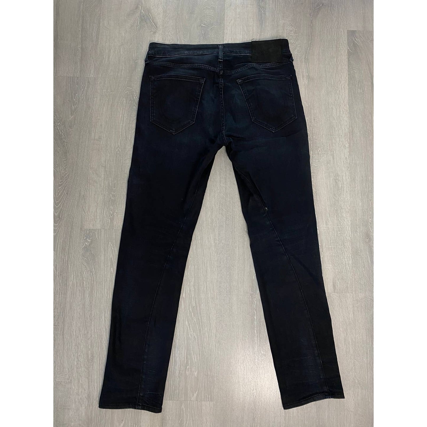 True Religion vintage black jeans denim y2k 00s 2000s slim