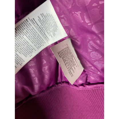 Nike vintage Pink / Purple puffer jacket small swoosh